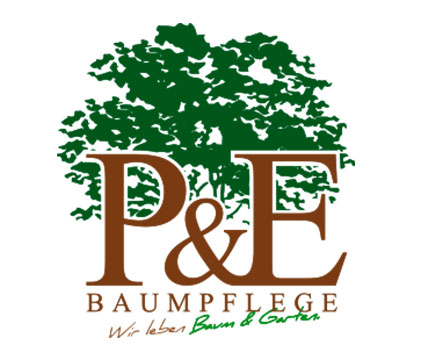 Baumschnitt Baumpflege P&E Logo